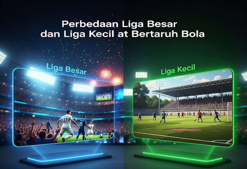 Perbedaan Liga Besar dan Liga Kecil Saat Bertaruh Bola